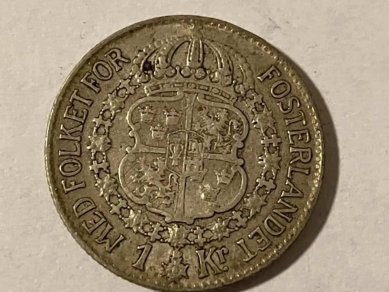 Billede 2 - 1 Krona 1941 Sweden - Silver