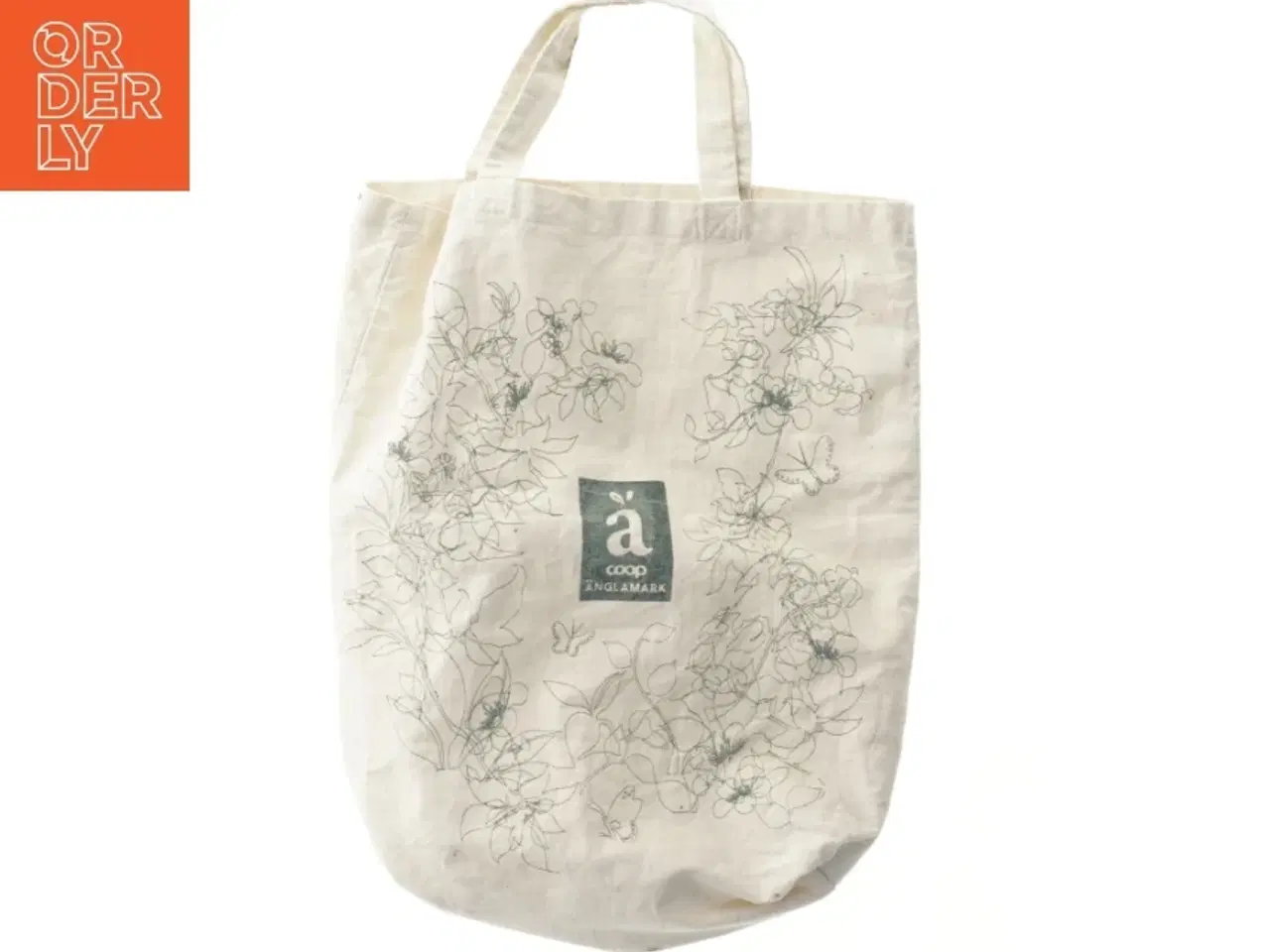 Billede 1 - Genanvendelig shopping taske fra coop Änglamark (str. 41x37 cm)