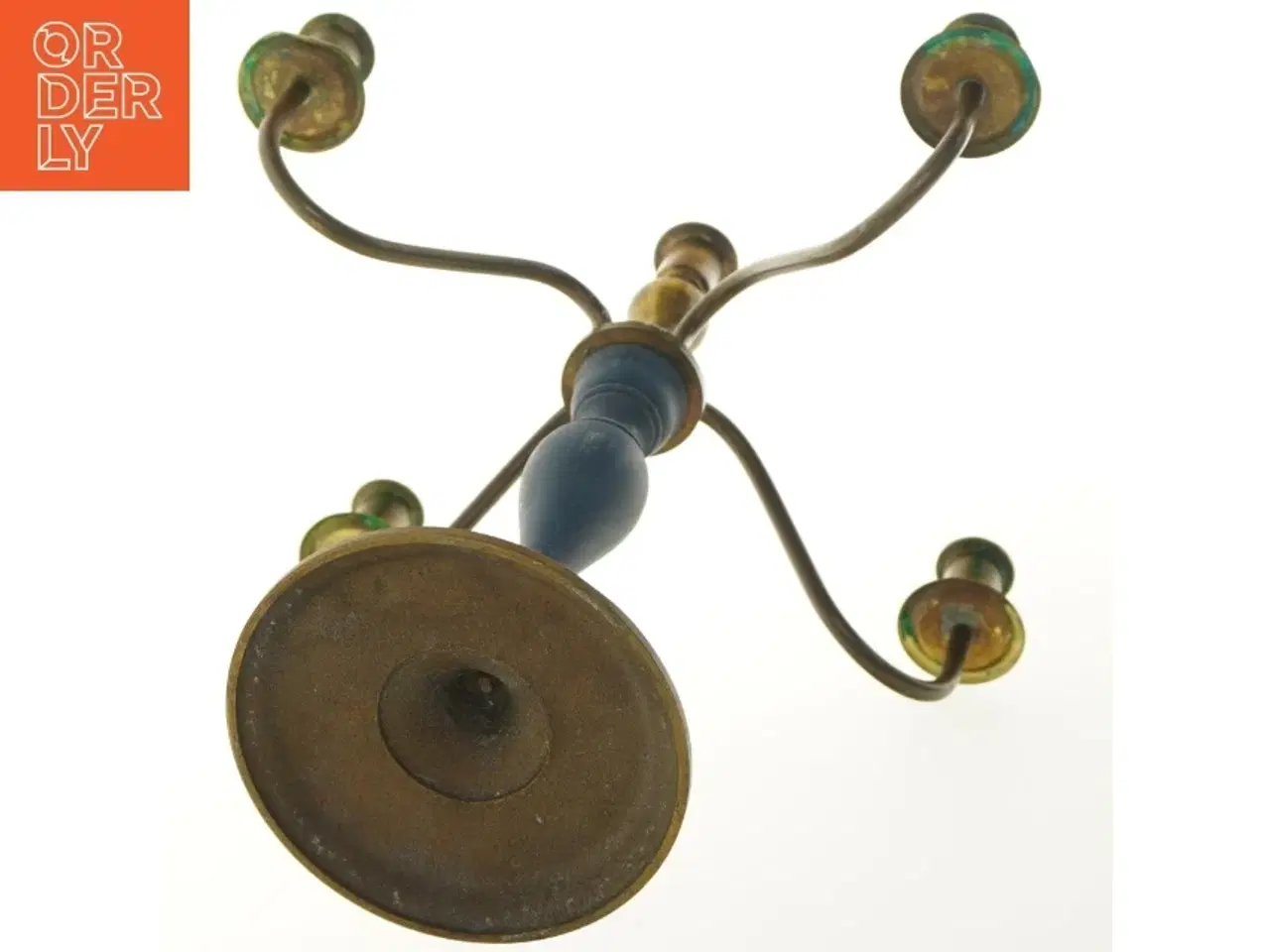 Billede 3 - Femarmet lysestage (str. 35x25 cm)