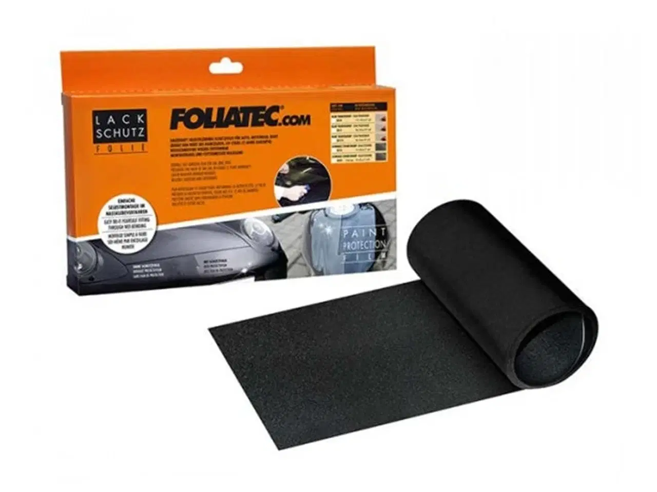 Billede 1 - Foliatec Sort stenslagsfolie 17 x 165 cm