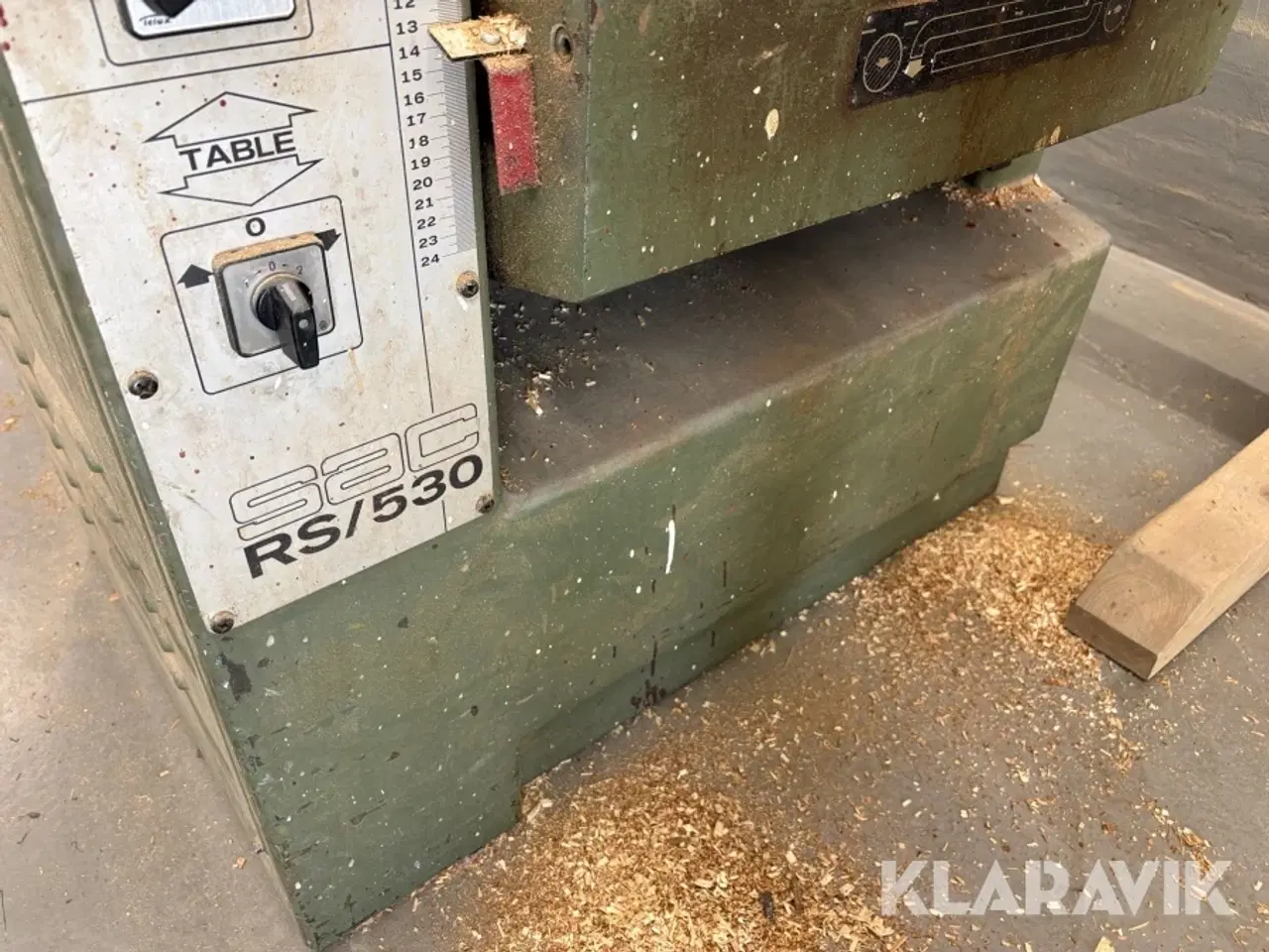 Billede 11 - Tykkelseshøvl Sac RS 530