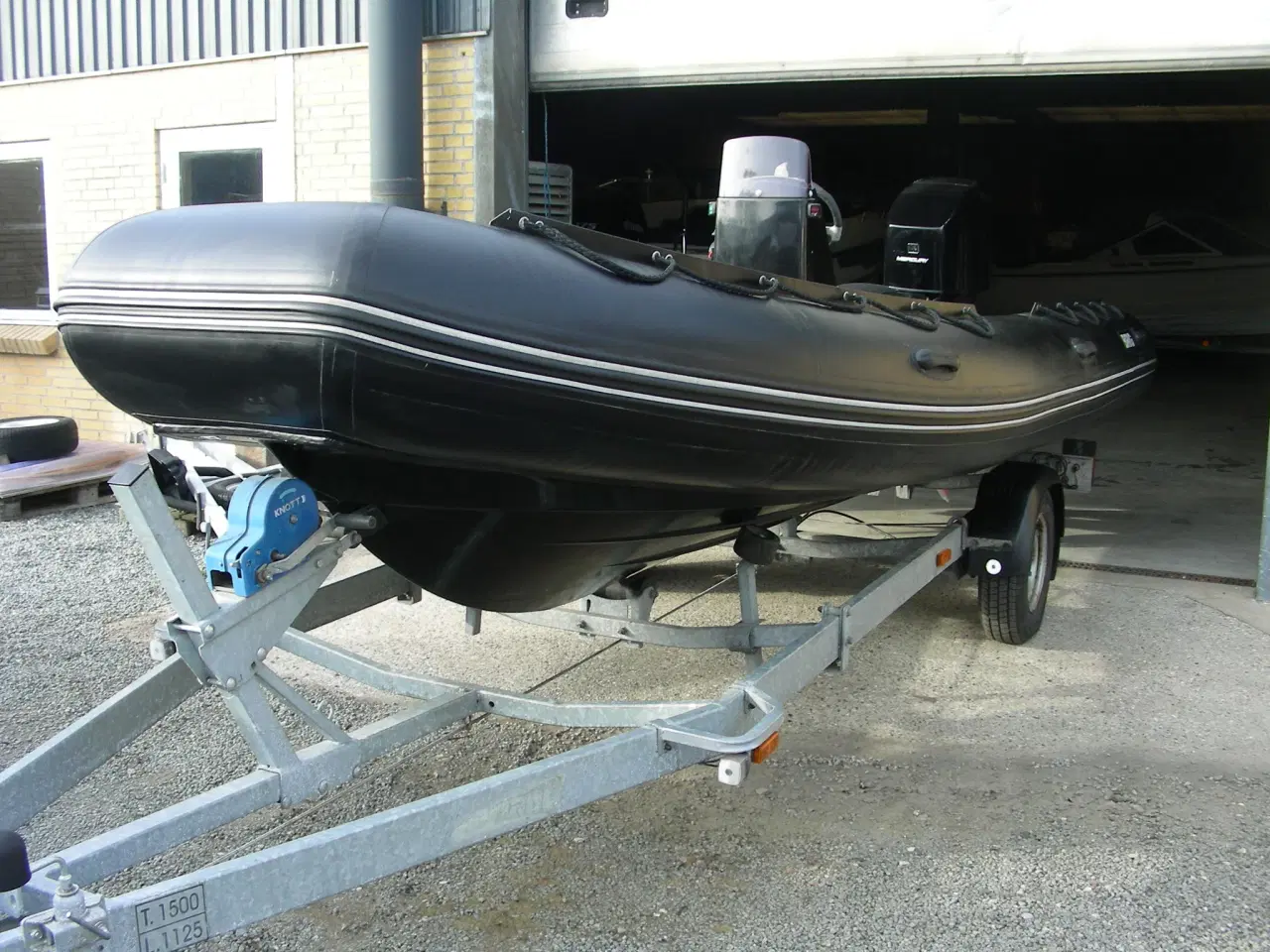 Billede 4 - m Mercury 135 Optimax V6 og indregistreret Variant trailer