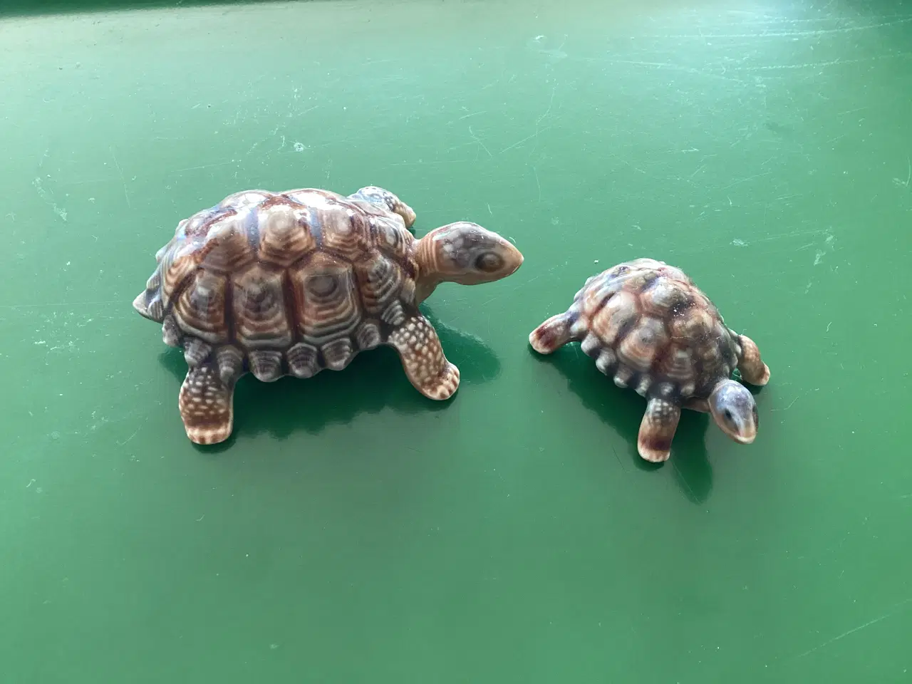 Billede 1 - 2 små Wade porcelæns skildpadder