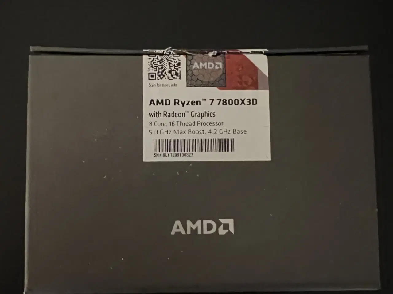 Billede 2 - CPU processor AMD 7800x3d