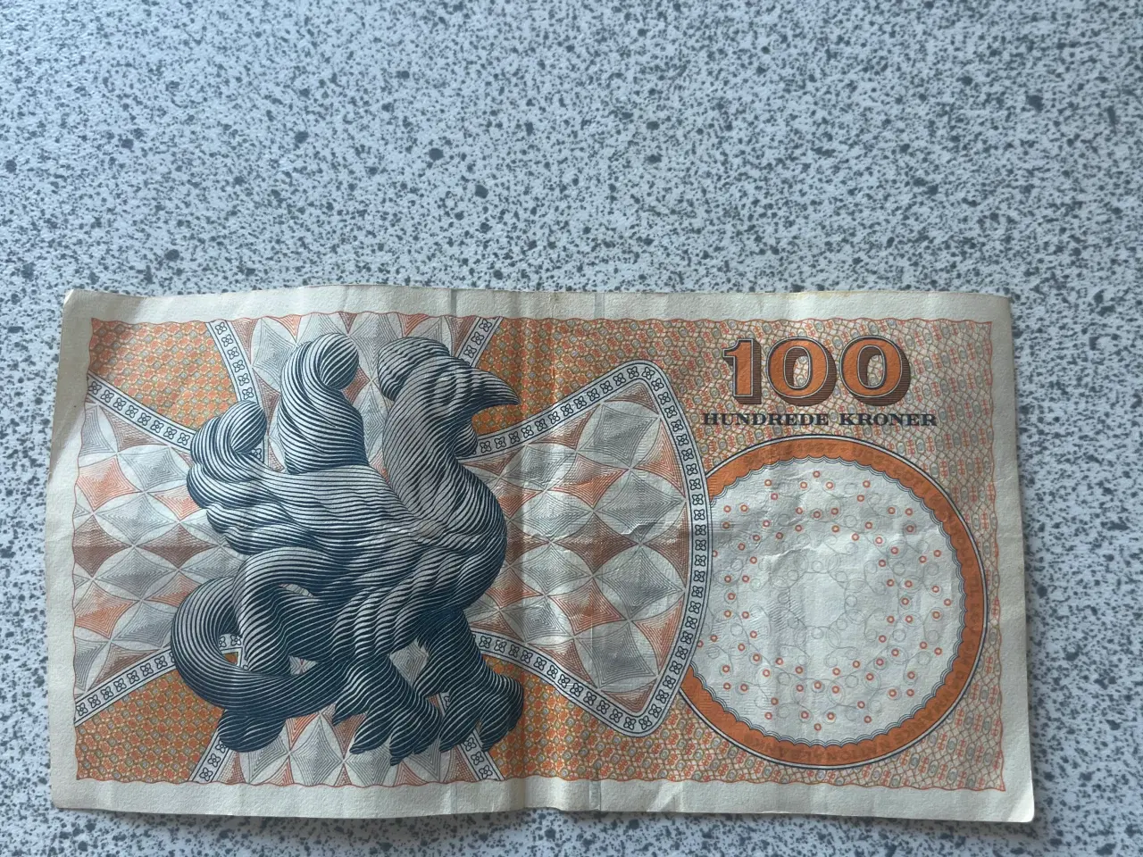 Billede 1 - Gammel 100kr seddel