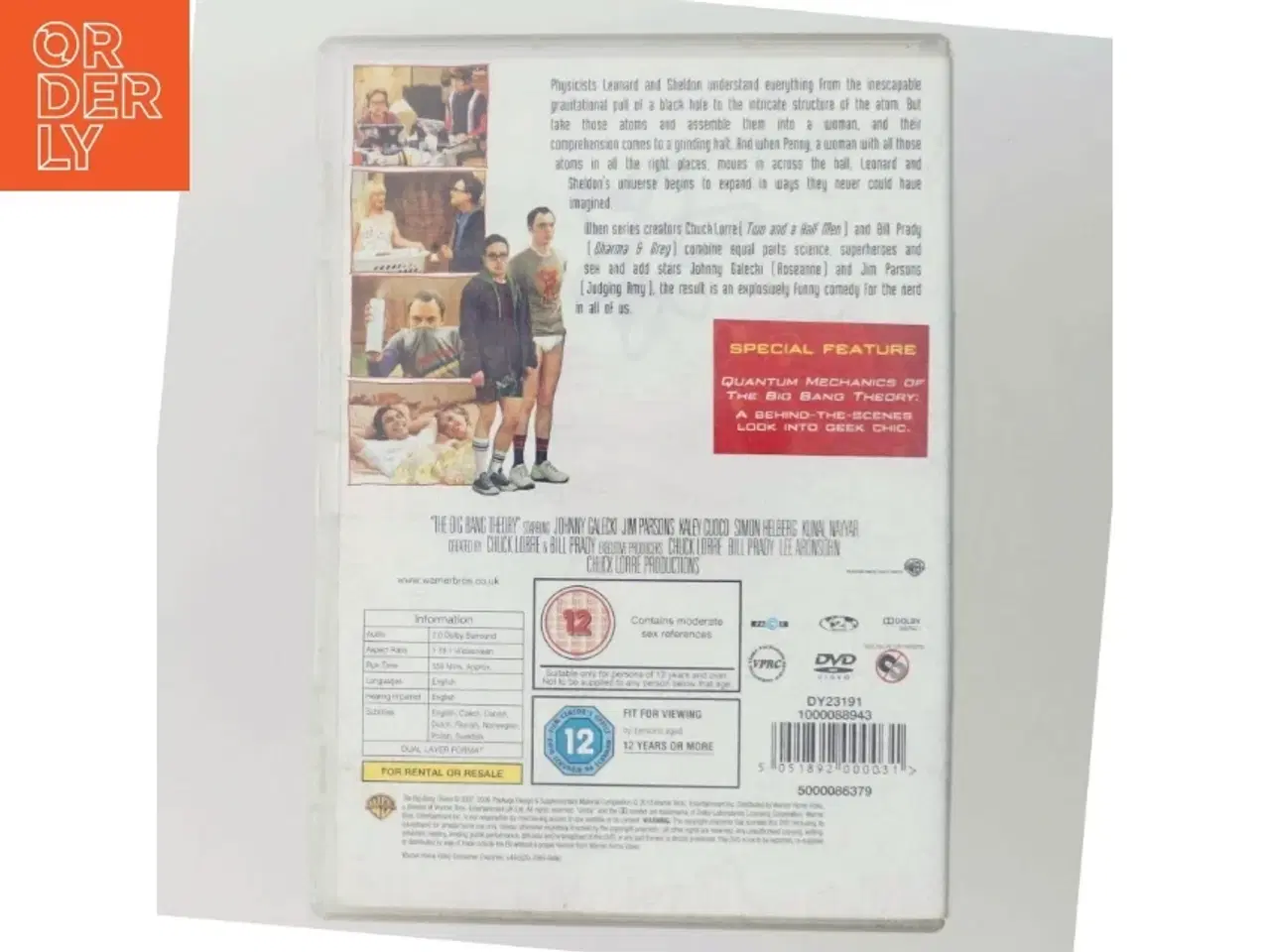 Billede 3 - The Big Bang Theory - Første Sæson DVD fra Warner Bros
