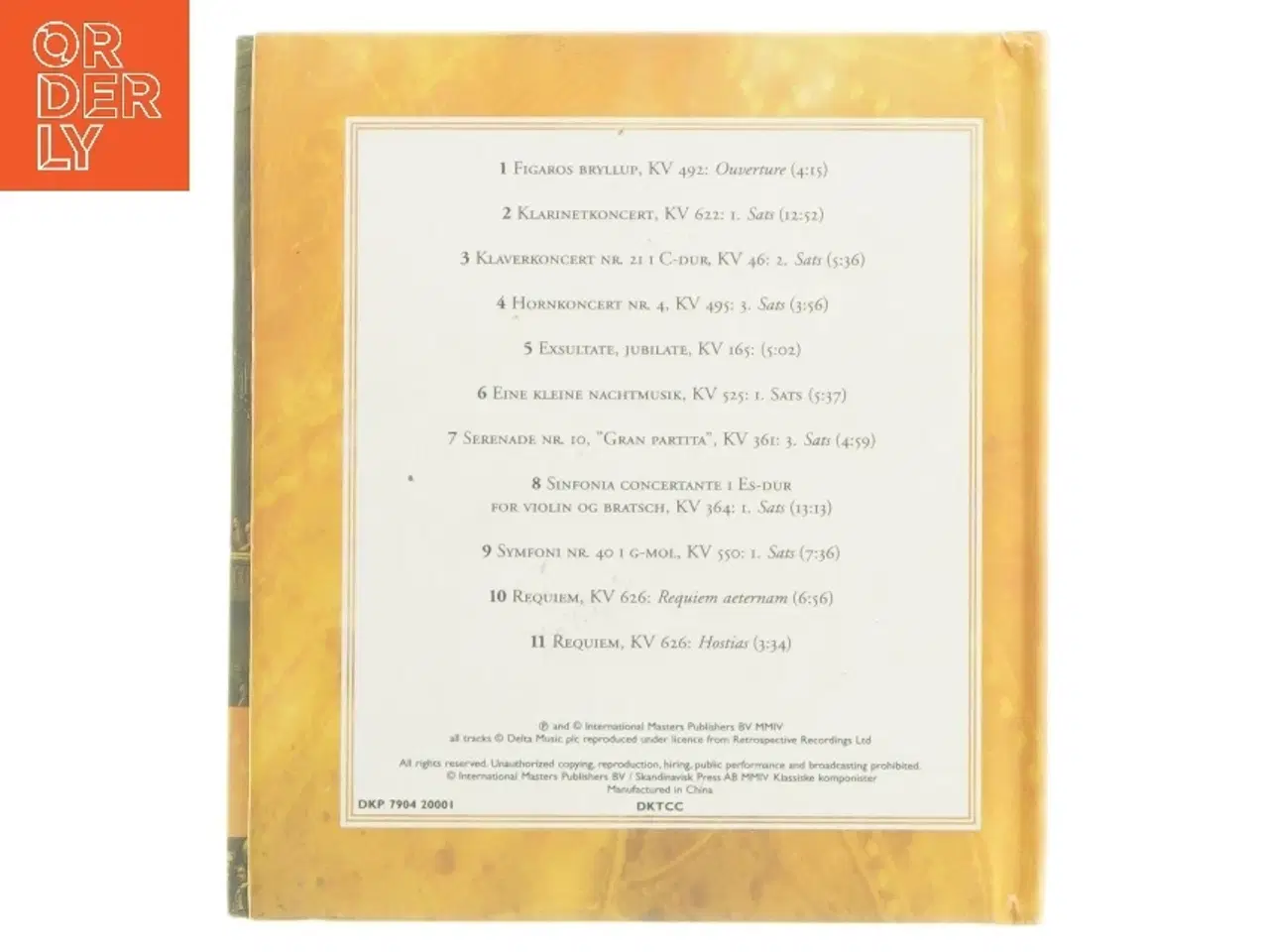 Billede 3 - Mozart CD: Musikalske mesterværker fra Delta Music