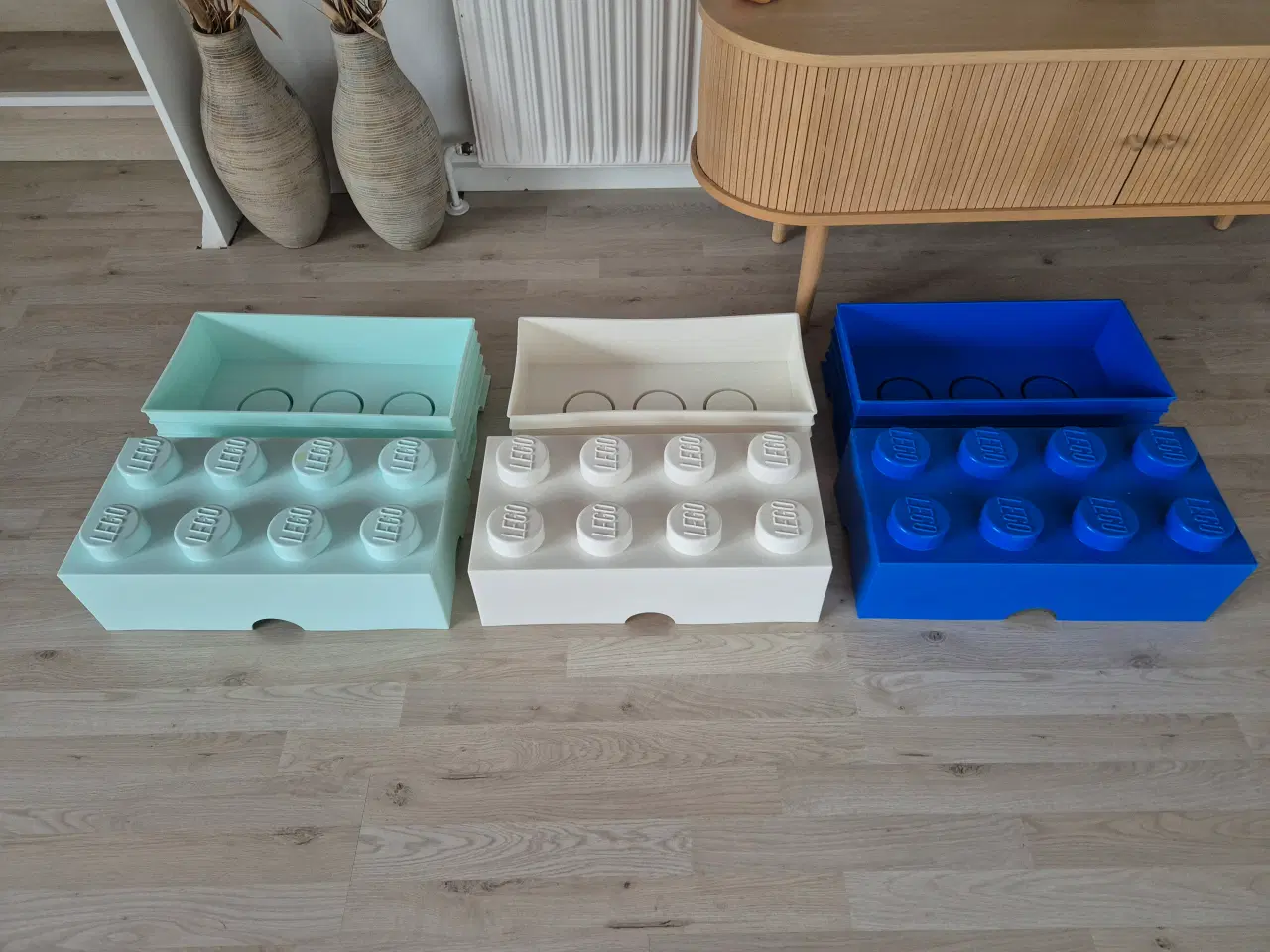 Billede 1 - 3 stk 200.- Duplo Boxe 50 x 25 de store kraftige