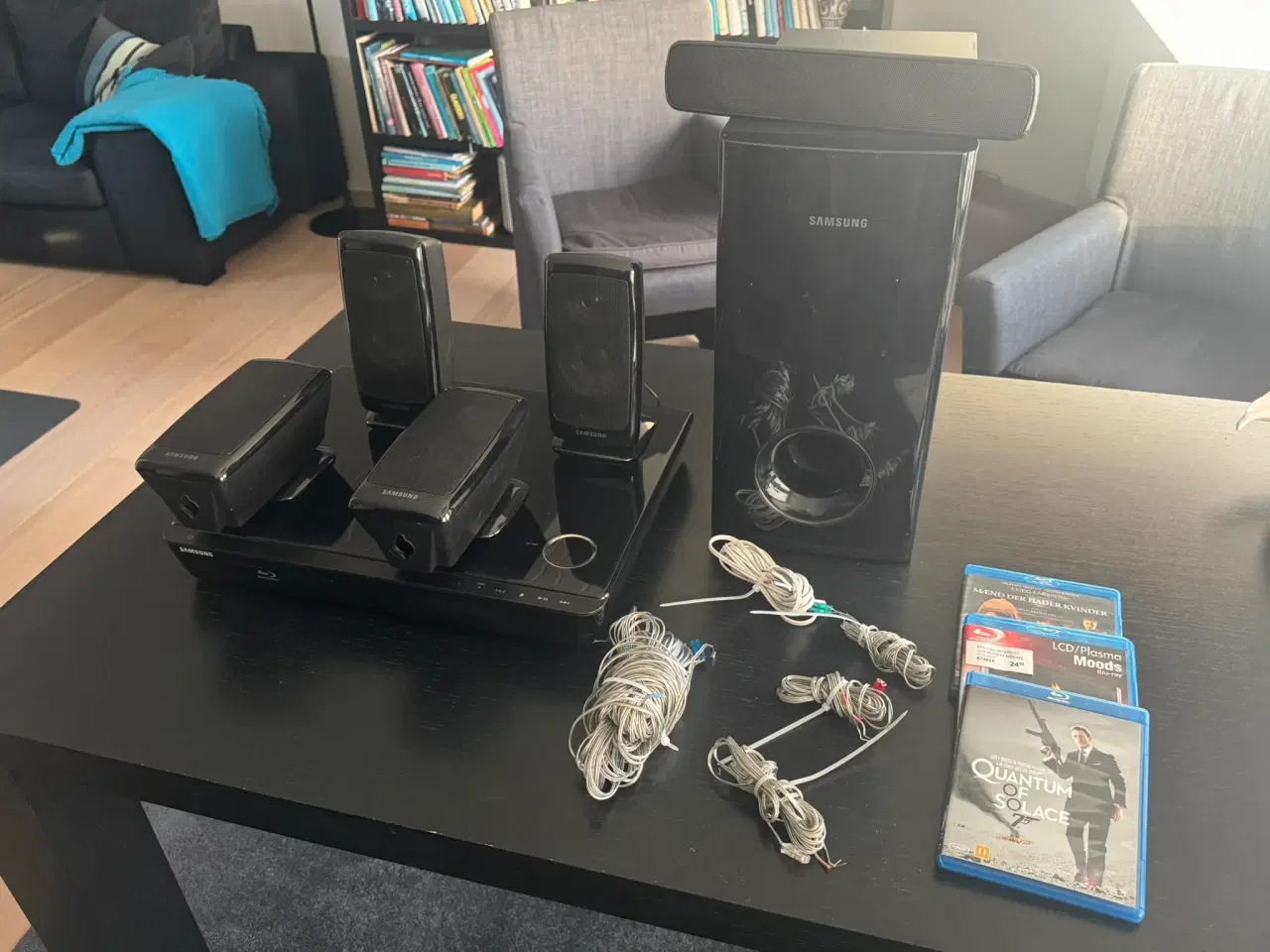 Billede 1 - Hjemmebiograf, blue-ray, Surround 5 i 1 
