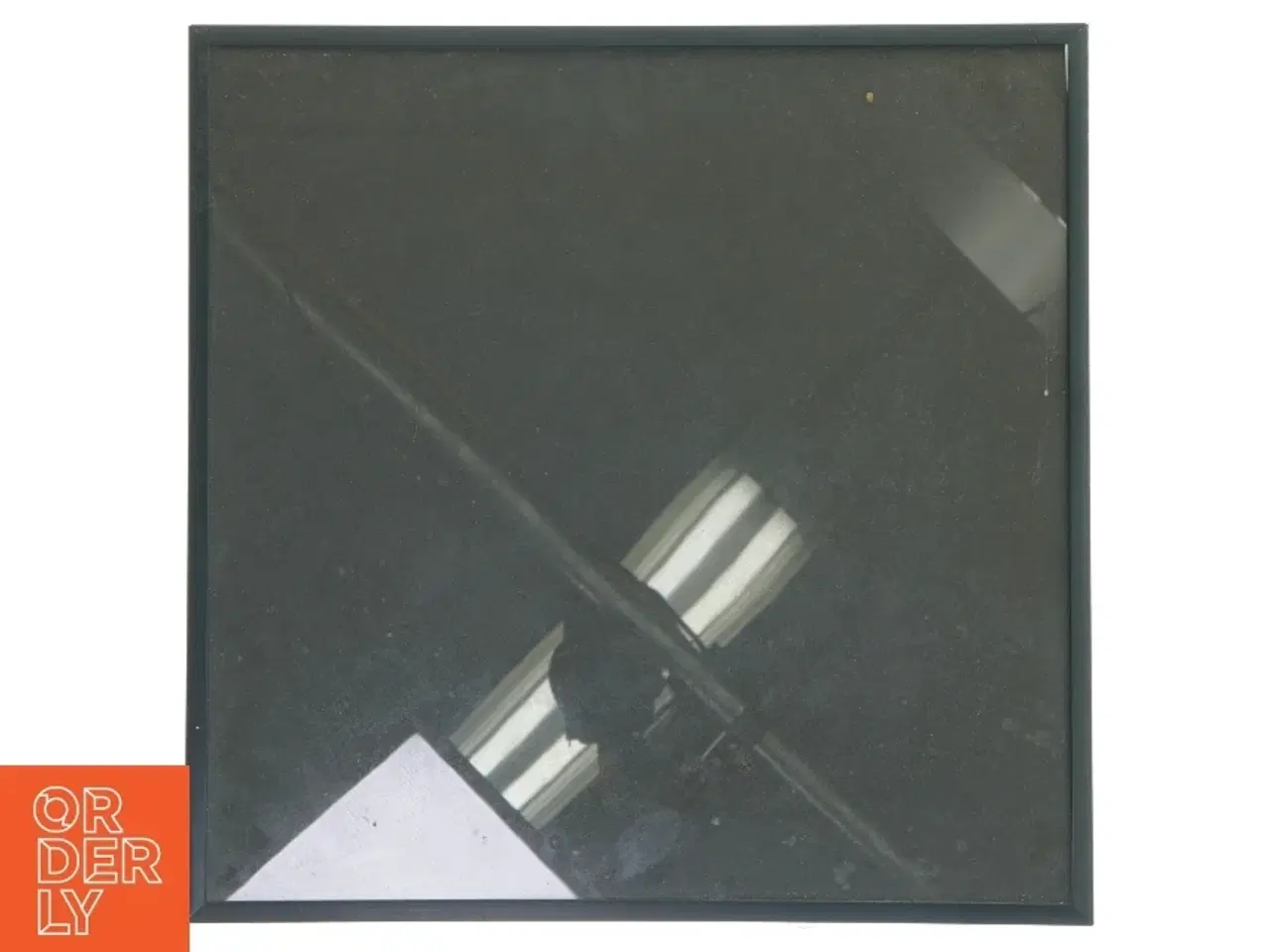 Billede 1 - Kvadratisk sort billedramme fra IKEA (str. 33x33 cm)