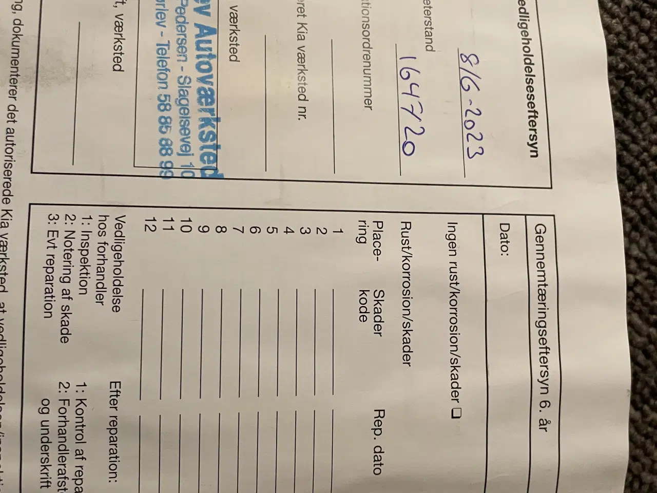 Billede 13 - Kia Carens 115 hk Diesel 1,7  (7 personer)  