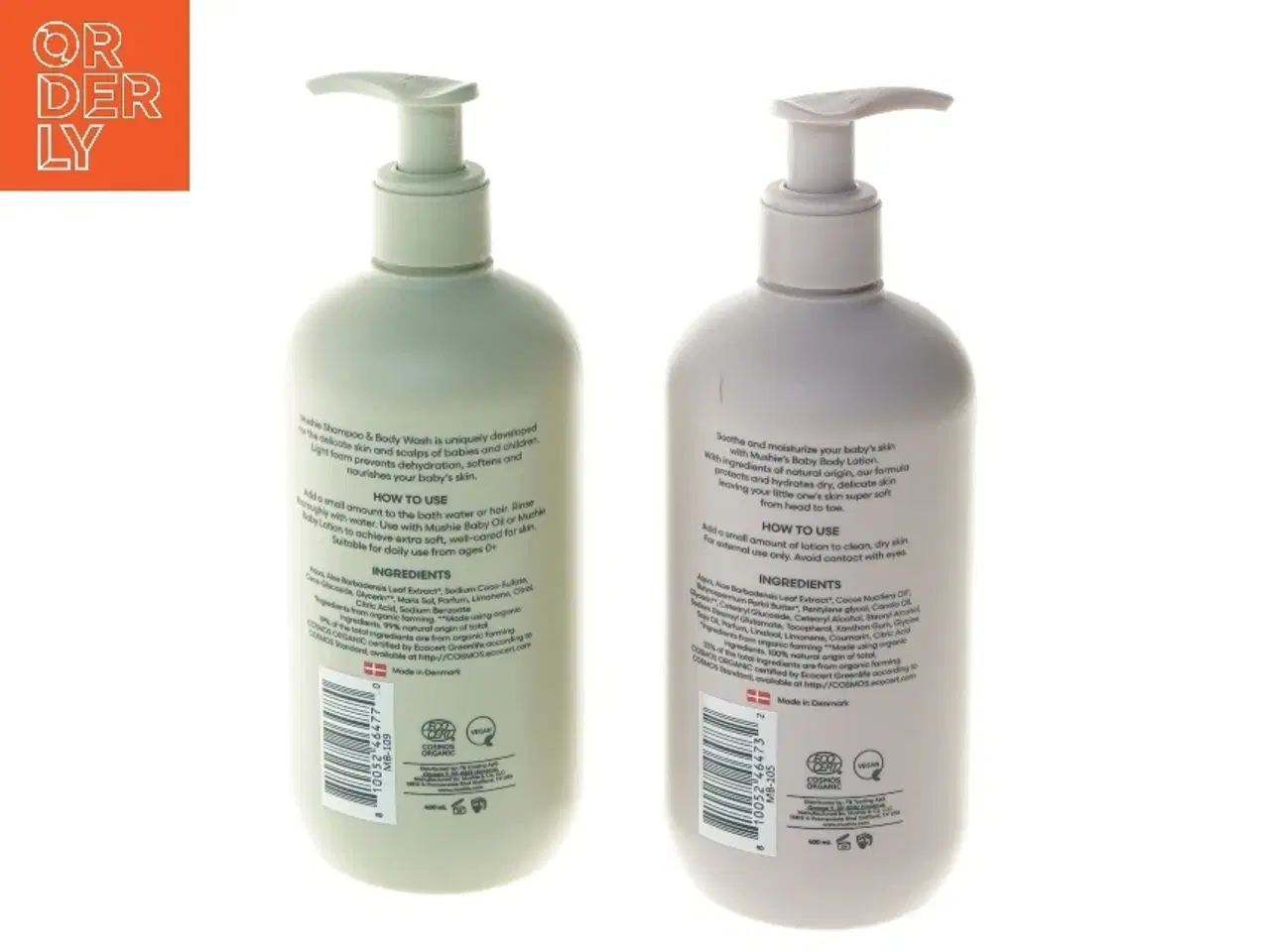 Billede 3 - Body shampoo og lotion sæt fra Mushie (str. 18 cm)