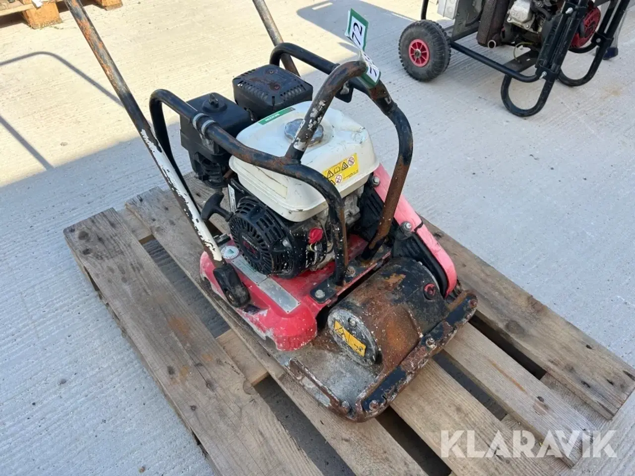 Billede 2 - Pladevibrator Atlas Copco MV90