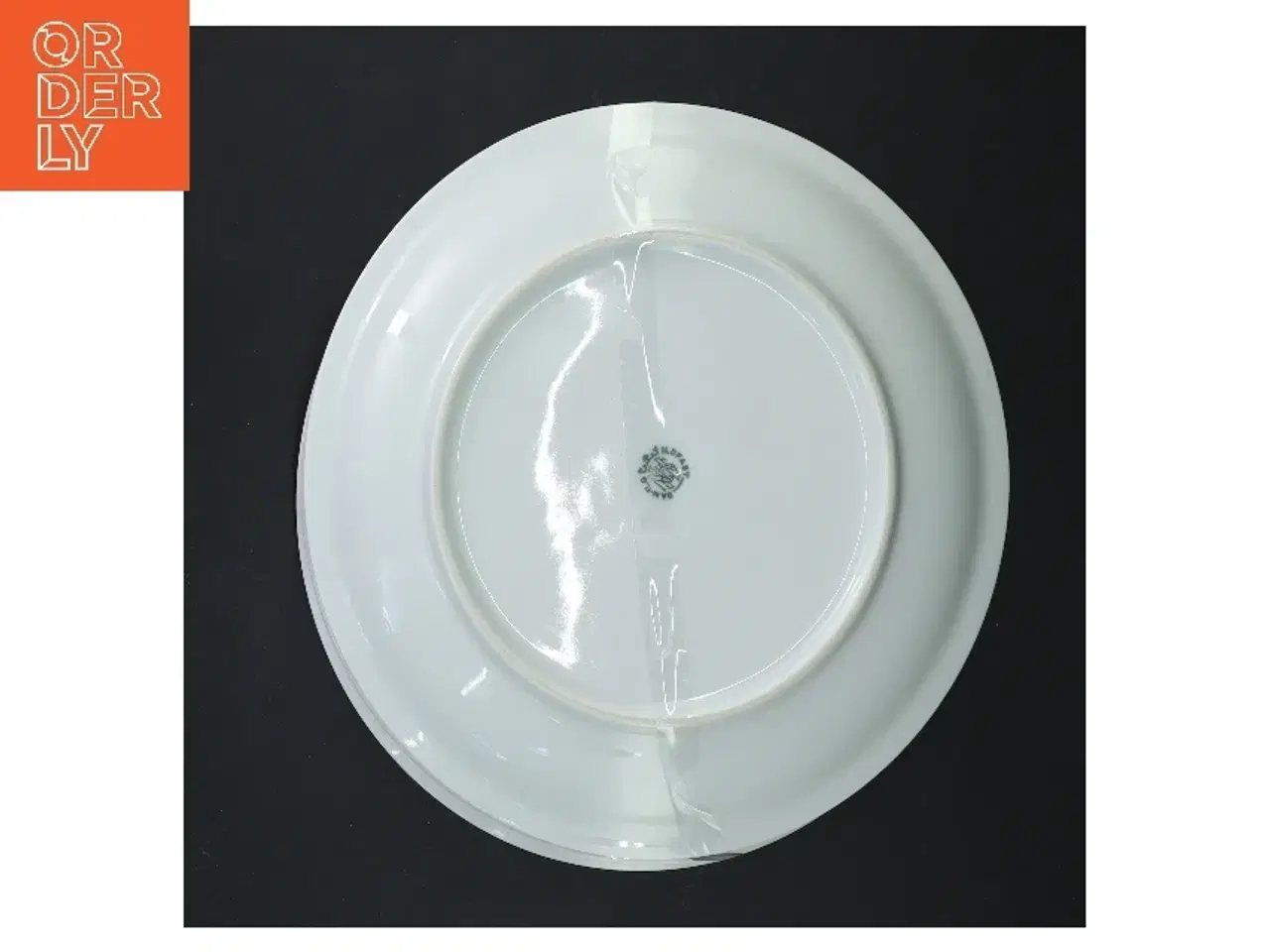 Billede 3 - Blå dråbe fra lyngby porcelæn Sæt af 4 middagstallerkener (str. 4 styk, ø 21 cm)