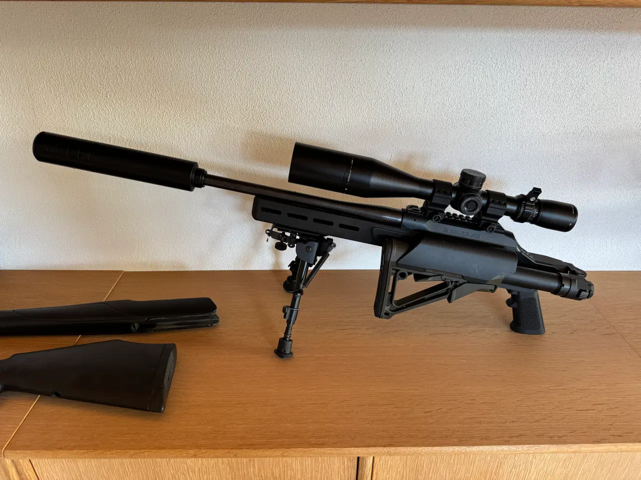 Billede 6 - Sauer 202 - 6,5x55 - med justerbart/foldbar skæfte