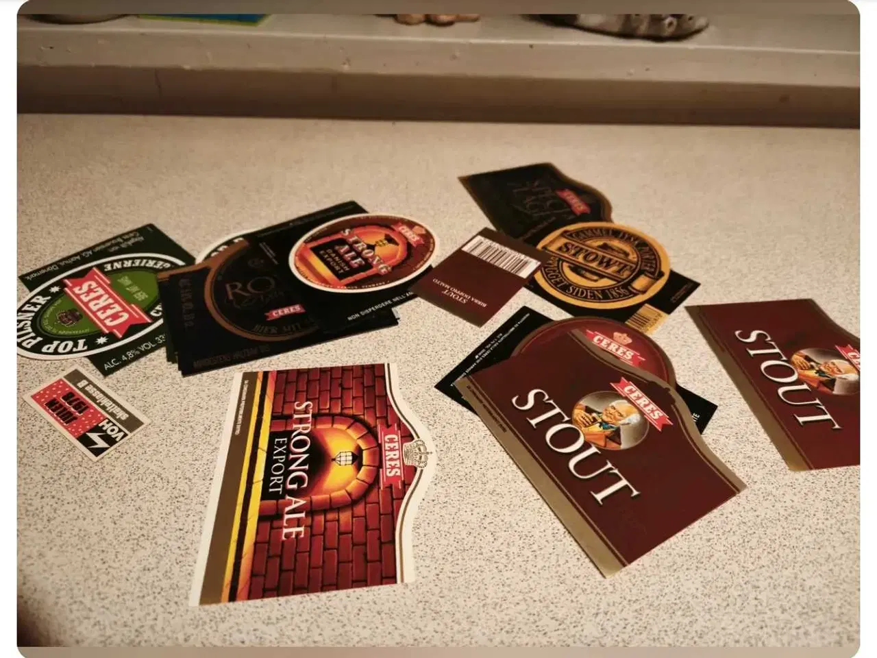 Billede 4 - Øl etiketter