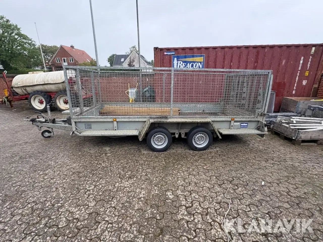 Billede 3 - Maskintrailer Variant Maxi load med sider