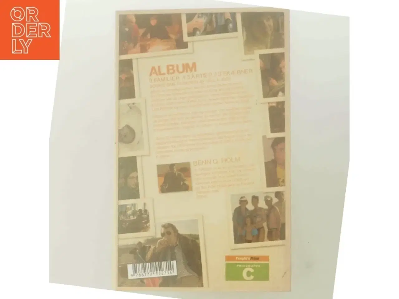 Billede 3 - Album : roman (Læseklubpose) af Benn Q. Holm (f. 1962) (Bog)