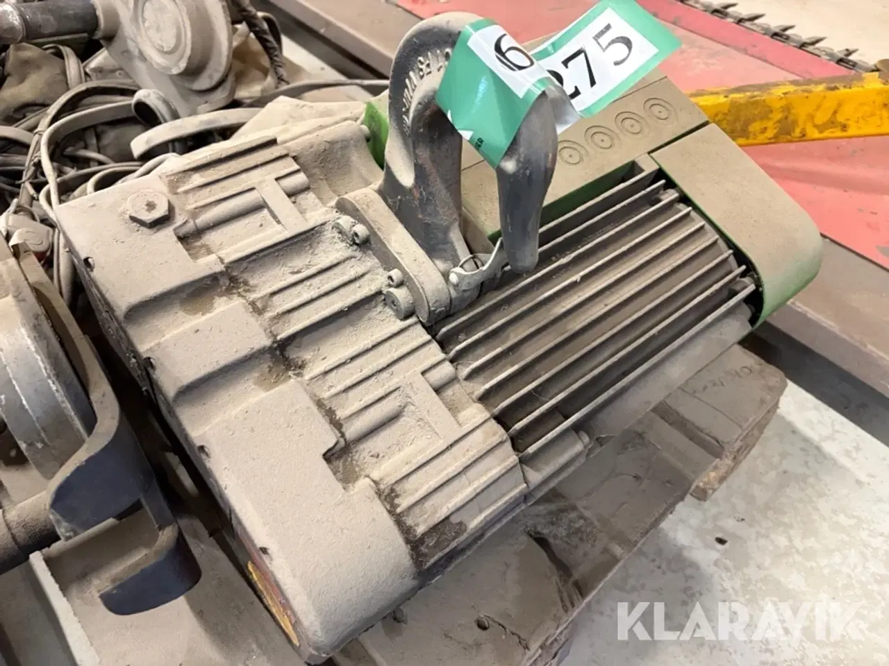 Billede 6 - Kæde taljer m. Løbekatte Stahl St20