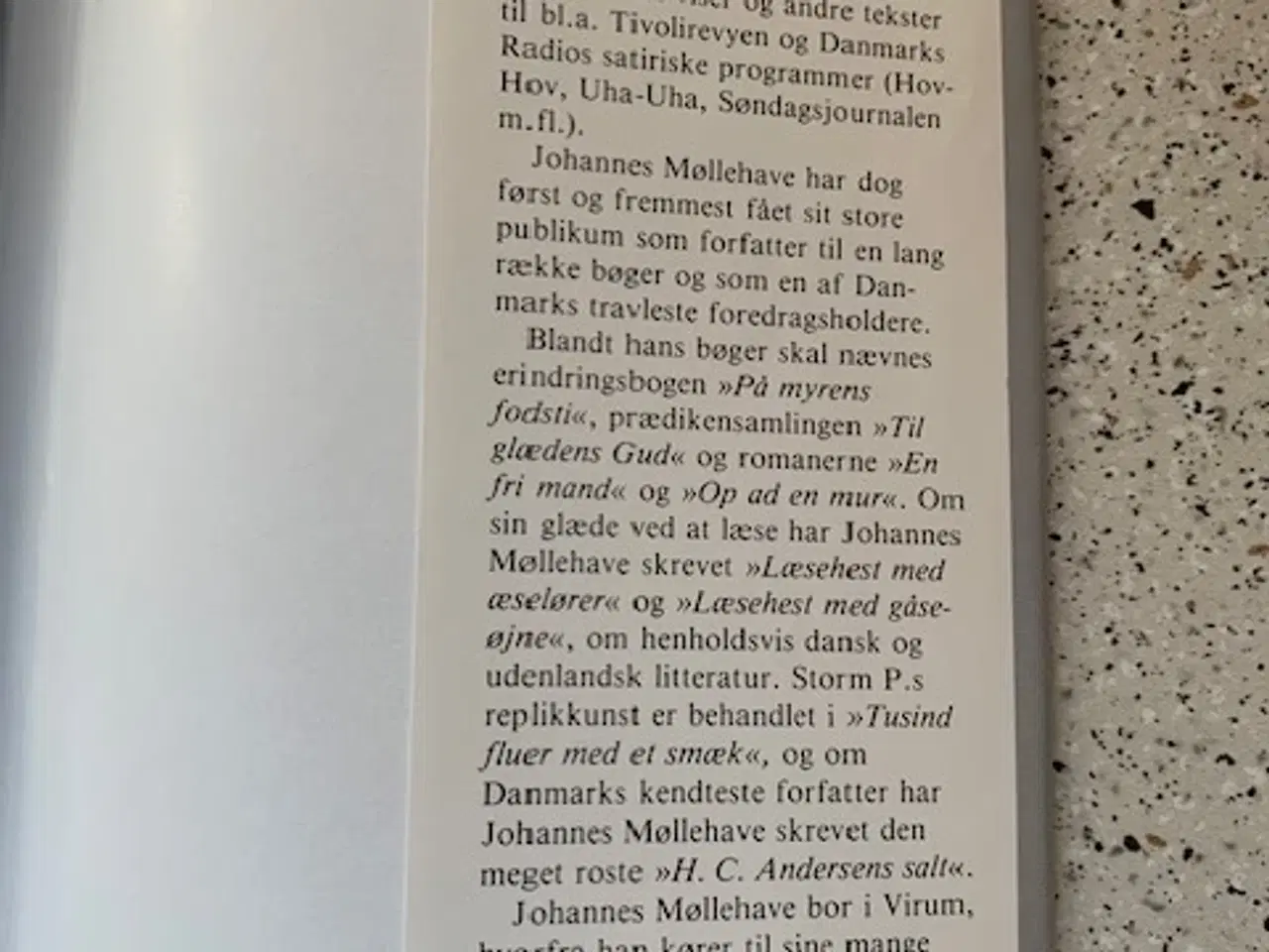 Billede 6 - Johannes Møllehave - Replikker og pointer