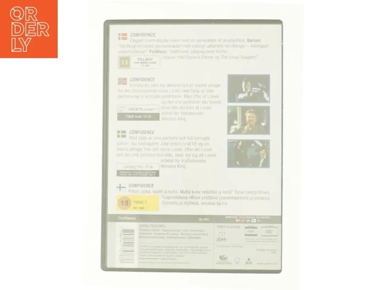 Billede 2 - Confidence fra DVD