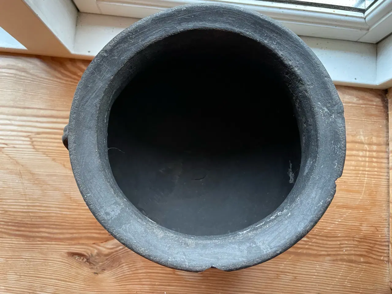 Billede 4 - Antik jydepotte højde 18 cm dimeter 20 cm