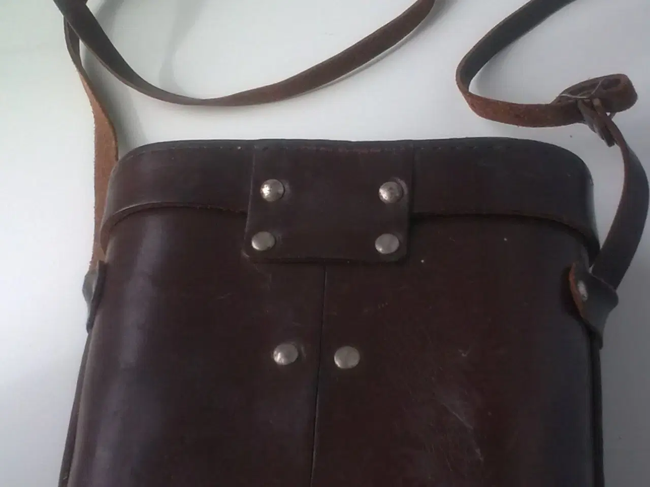 Billede 14 - LÆDER syet Abro NY el. VINTAGE ung brun upcycle