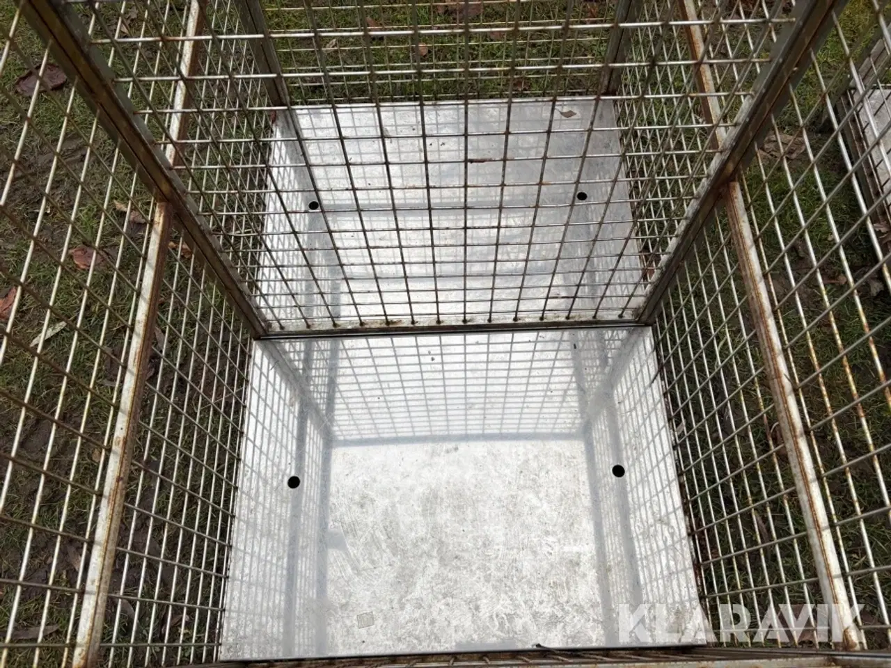 Billede 7 - Trådbur/pallekasse i stål 2 styk