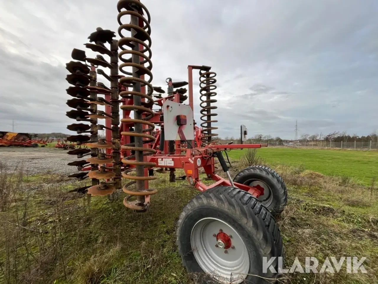 Billede 4 - Tallerkenharve SMS 6 meter med pakvalse