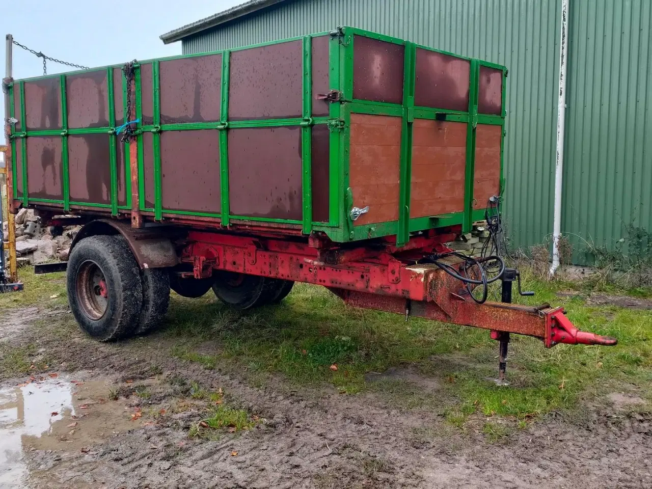 Billede 1 - - - - lastbiltipvogn 1 akslet  ca. 8-10 tons