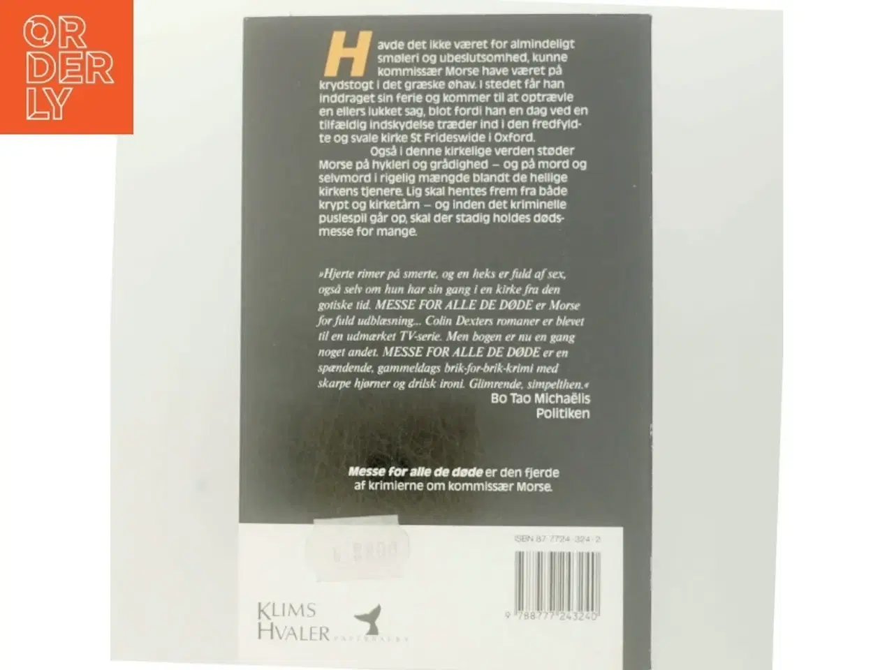 Billede 3 - Messe for alle de døde af Colin Dexter (Bog)