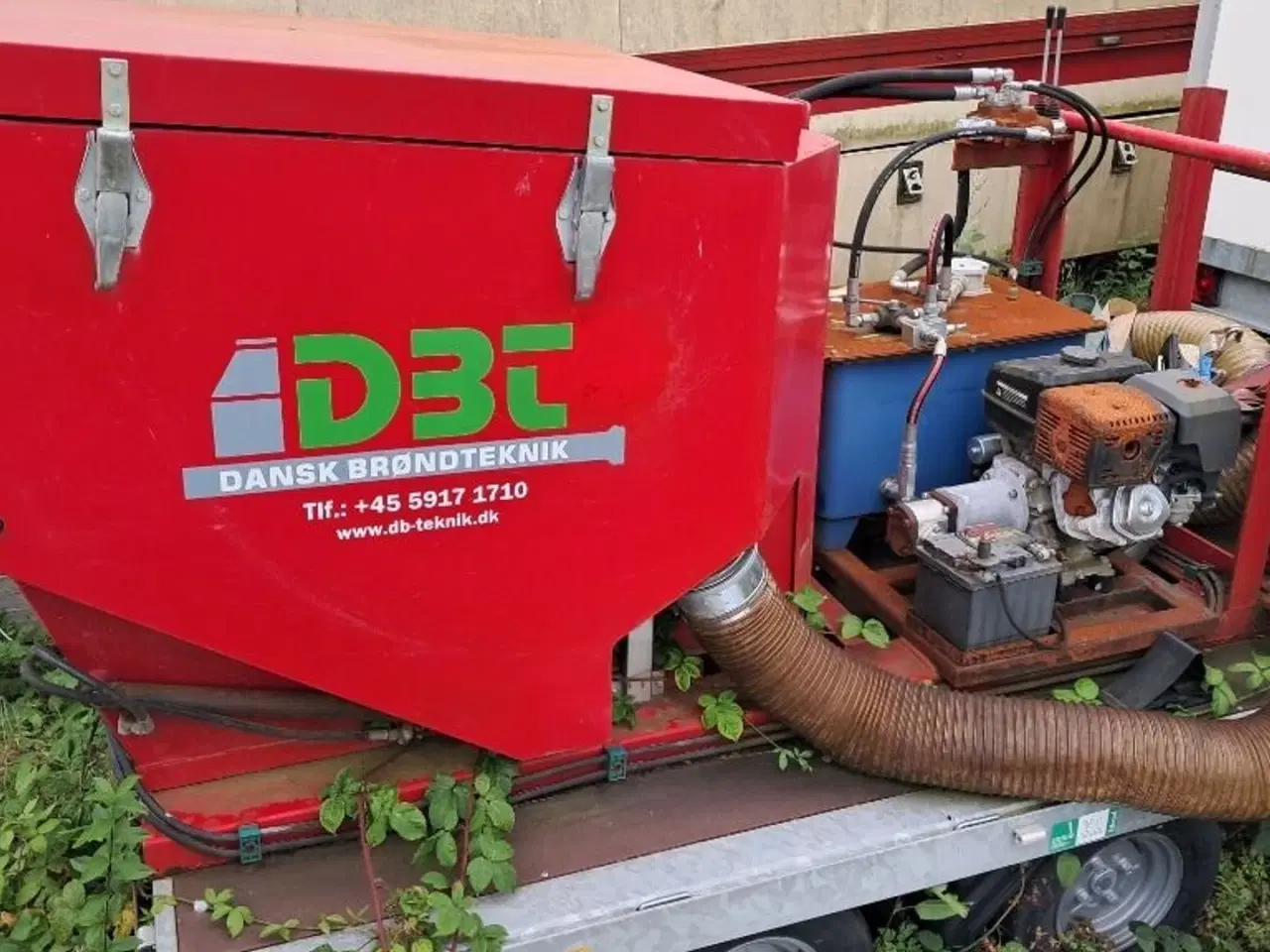 Billede 4 - Løvsuger på trailer