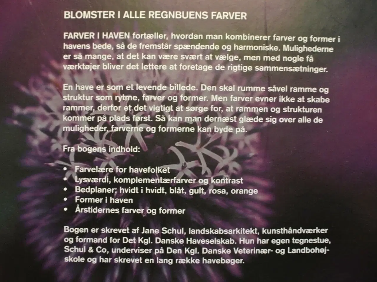 Billede 3 - farver i haven, af jane schul, emne: hus og have