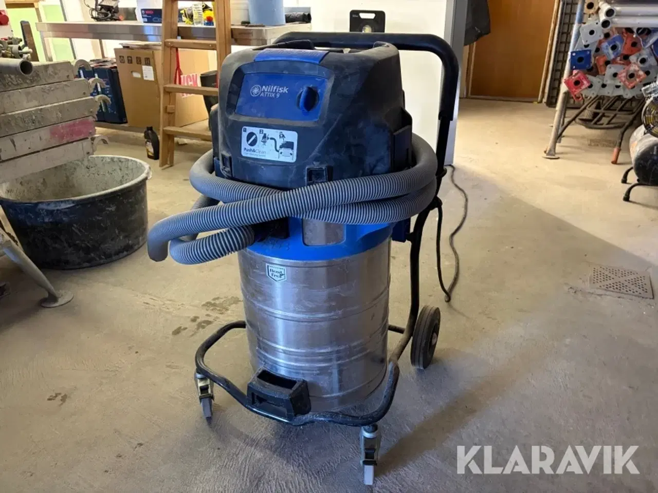 Billede 1 - Industri våd-/tørstøvsuger Nilfisk ATTIX 9