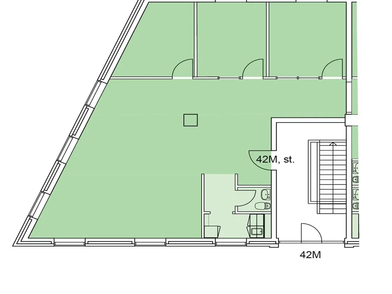 Billede 5 - Kontorlejemål med god planløsning
