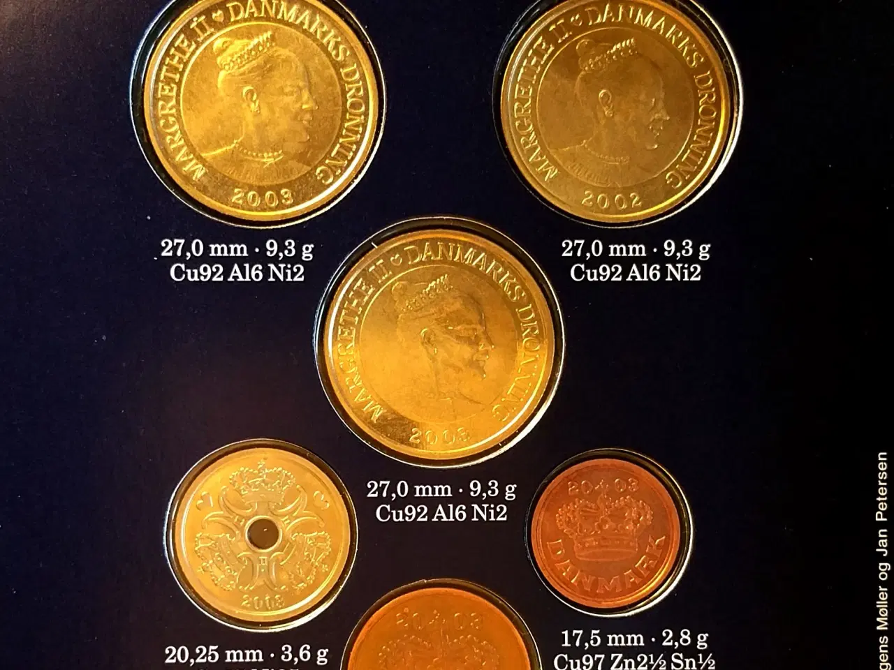Billede 2 - DET KGL MØNTSÆT 2003 med 20 KR BØRSEN & 20KR ÅRHUS