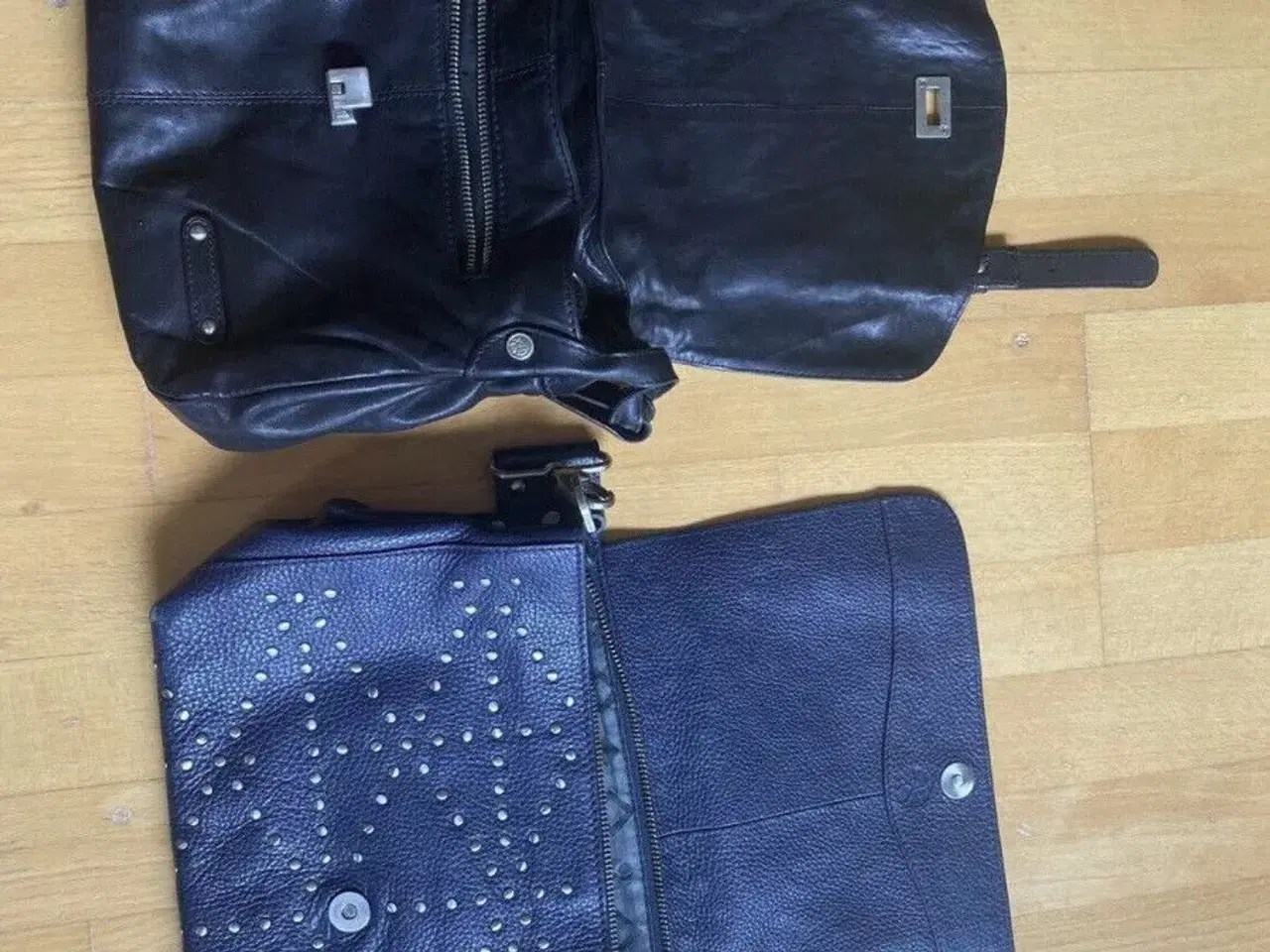 Billede 3 - To flotte Adax tasker i læder