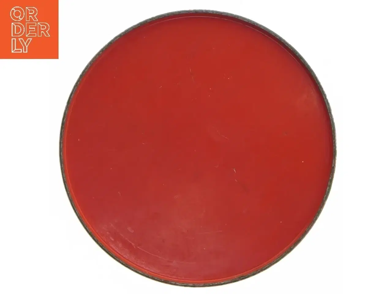 Billede 3 - Retro dåse i metal med blomster fra Lundtofte, Copenhagen Denmark (str. Ø 10,5 cm højde 13 cm)