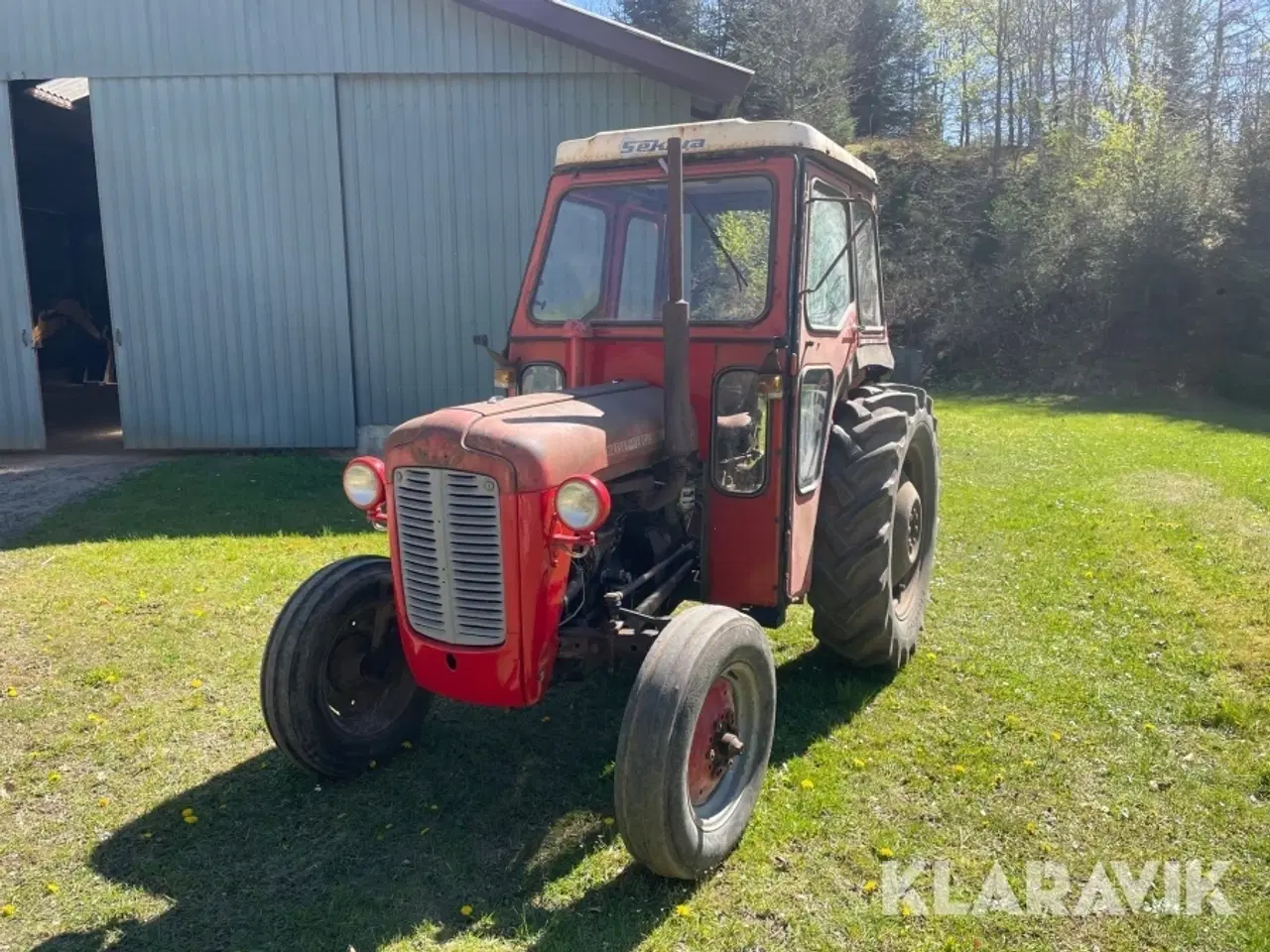 Billede 1 - Veterantraktor Massey Ferguson 35