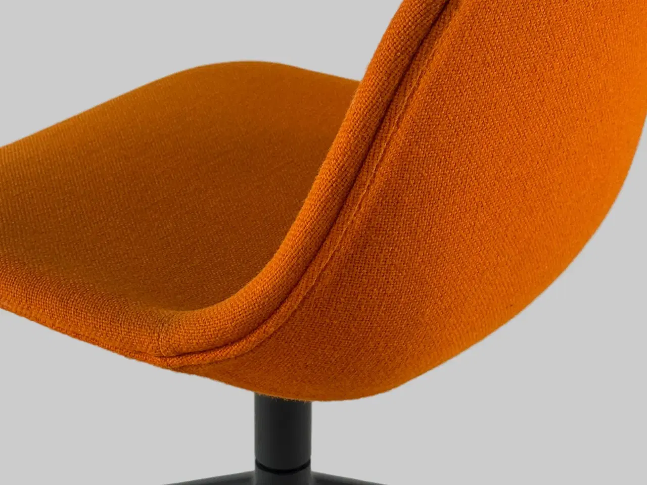 Billede 5 - Muuto Fiber Side Stol – Orange/Antracitgrå Stel