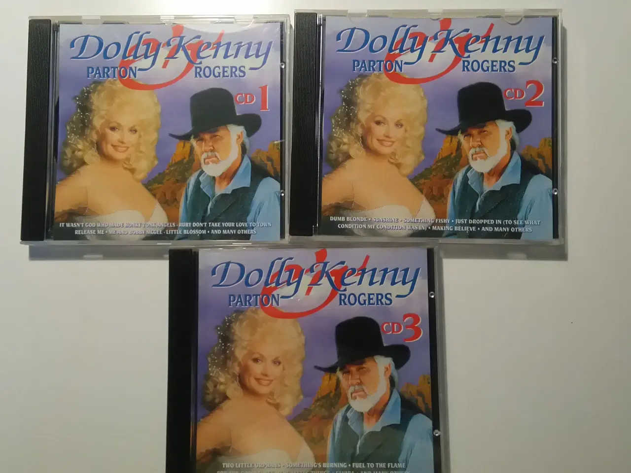 Billede 1 - 3 cd Dolly Parton /Kenny Rogers 1-2-3