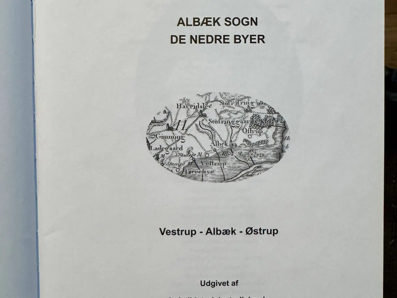 Billede 2 - Albæk Sogn de nedre byer, bog