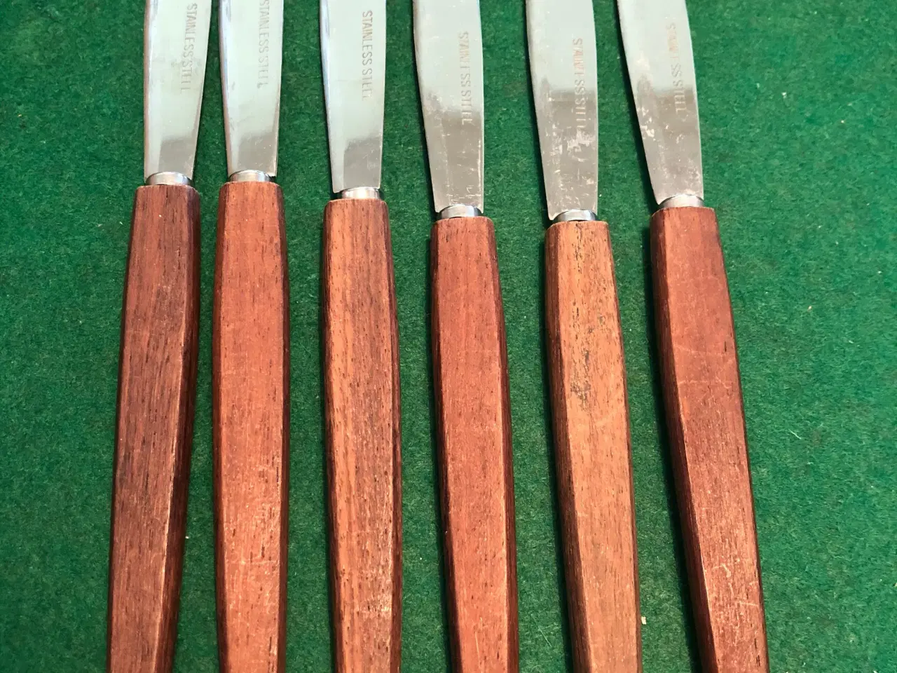 Billede 1 - Smørrebrødsknive med træskaft