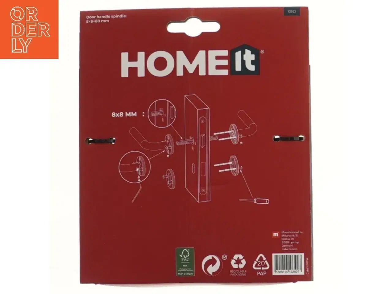 Billede 2 - Dørhåndtag, guld fra HOMEit (str. 7x11 cm)