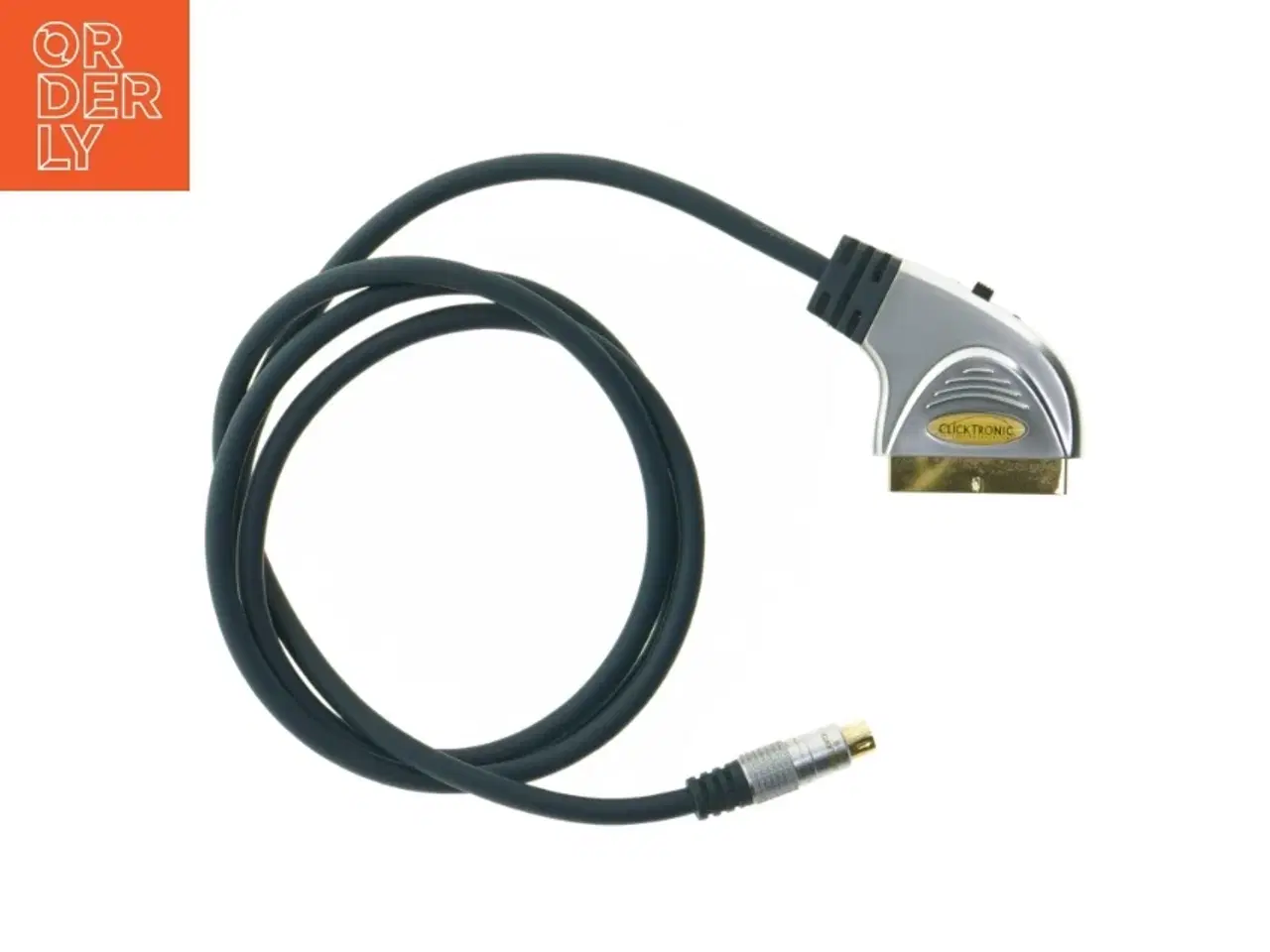 Billede 2 - Clicktronic Scart-kabel med S-video stik fra Clicktronic (str. 155 cm)