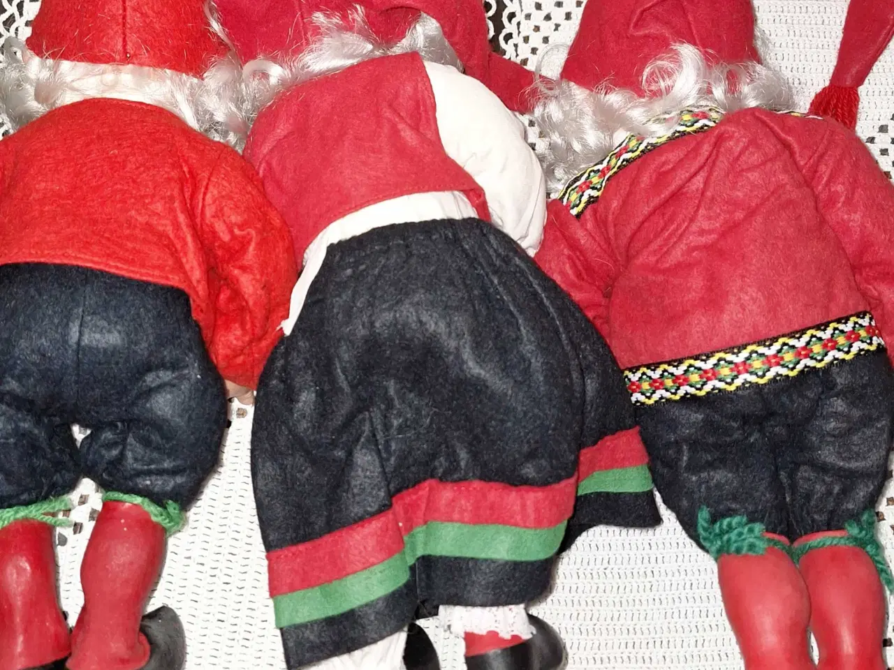 Billede 2 - Norske Nisser Vintage julepynt julemand nissekone