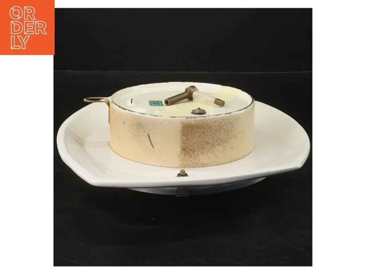 Billede 2 - Vintage vægur fra Junghans (str. 25x16x6 cm)