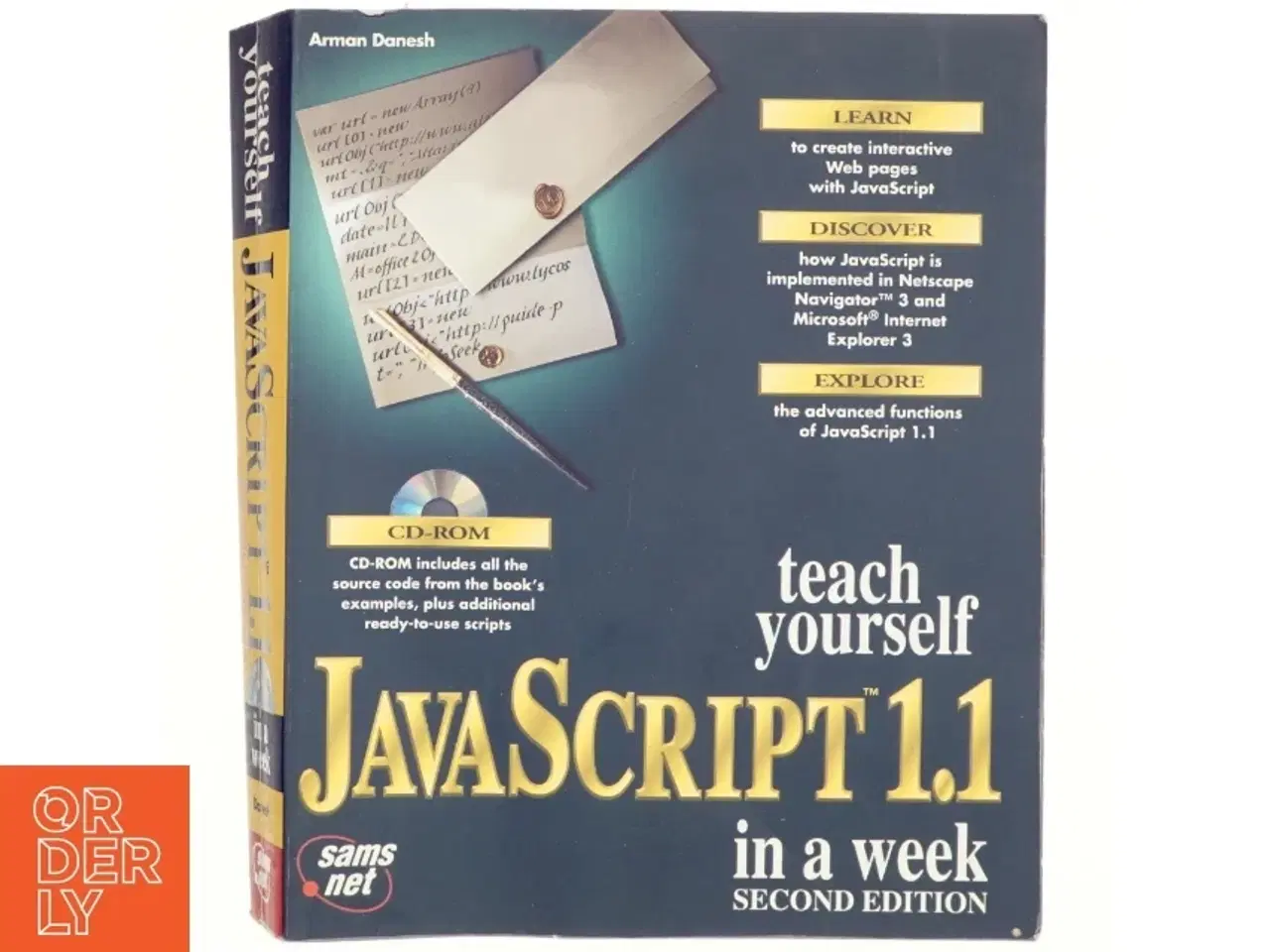 Billede 1 - Teach yourself JavaScript 1.1 in a week af Arman Danesh (Bog)
