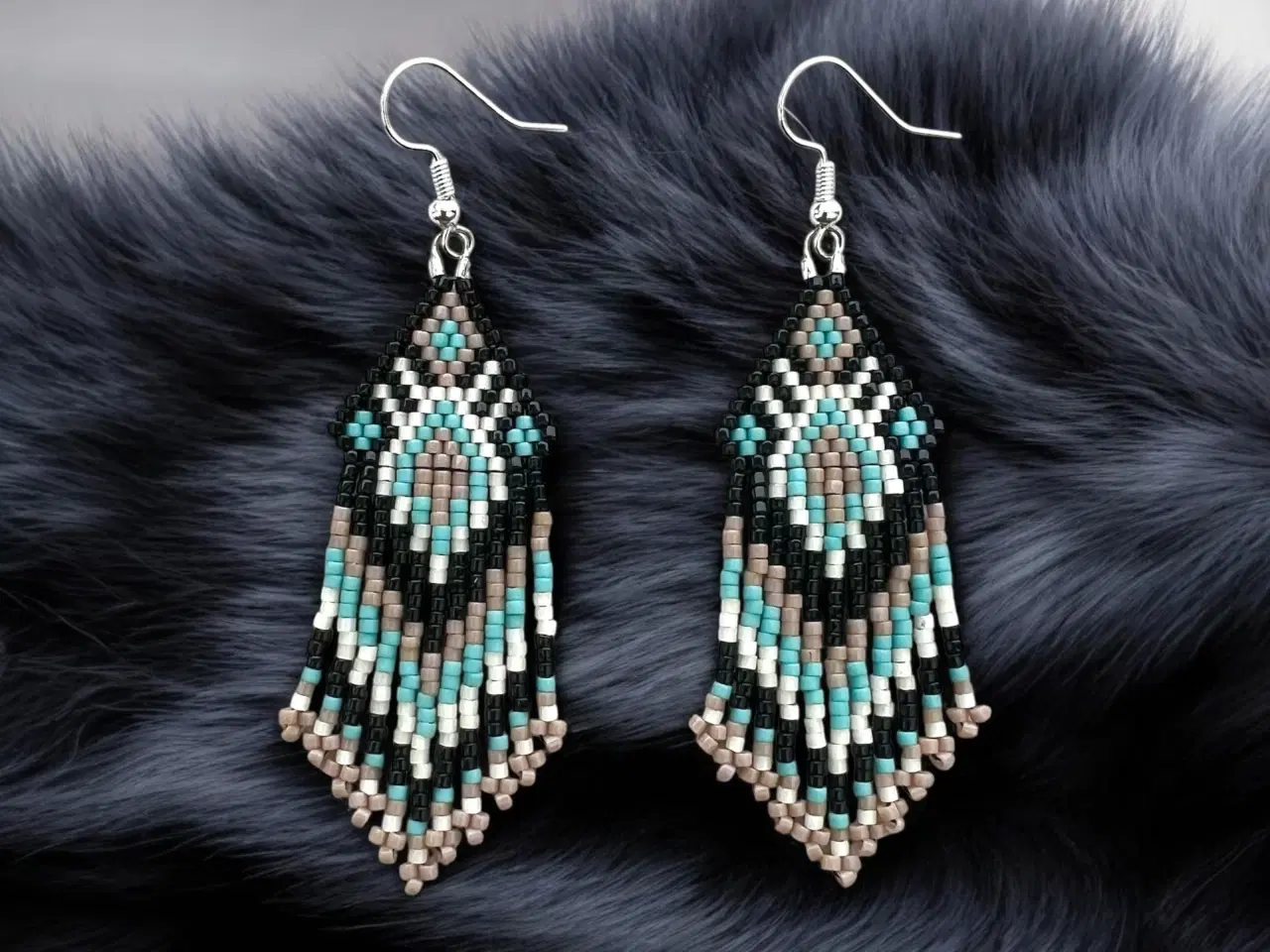 Billede 5 - Grønlandske perle øreringe