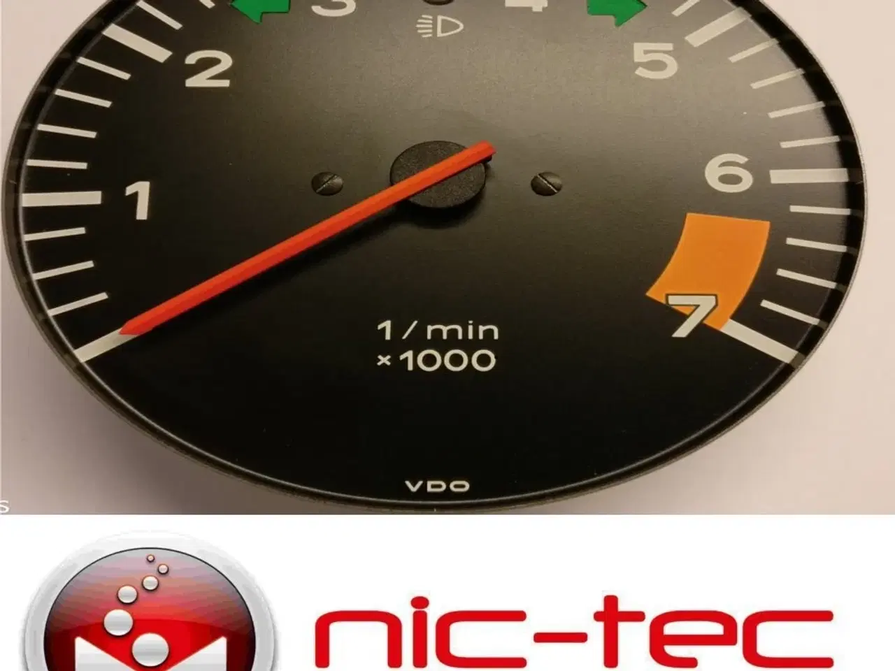 Billede 1 - Porsche omdrejningstæller klassisk model